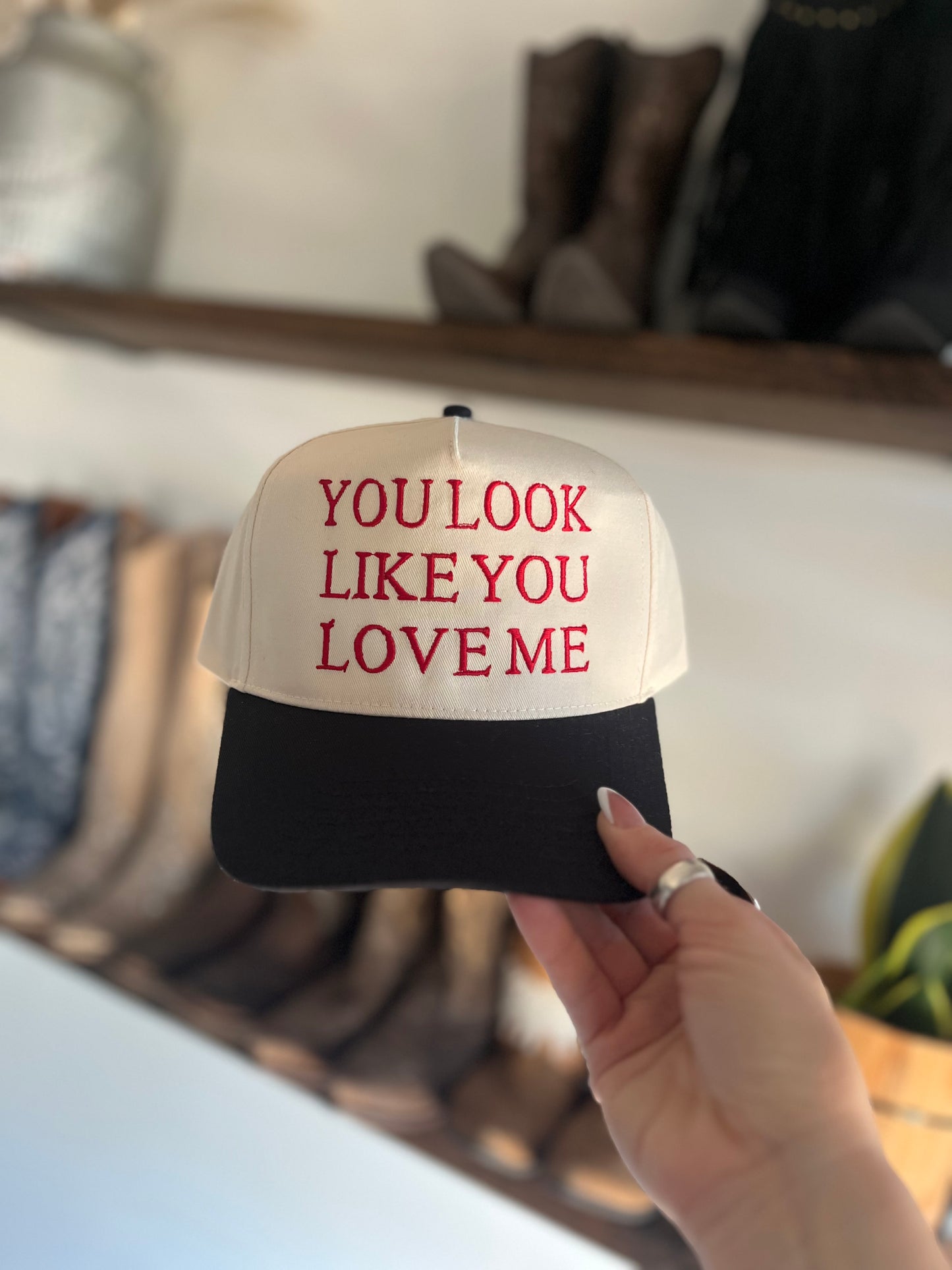 You look like you love me canvas SnapBack hat