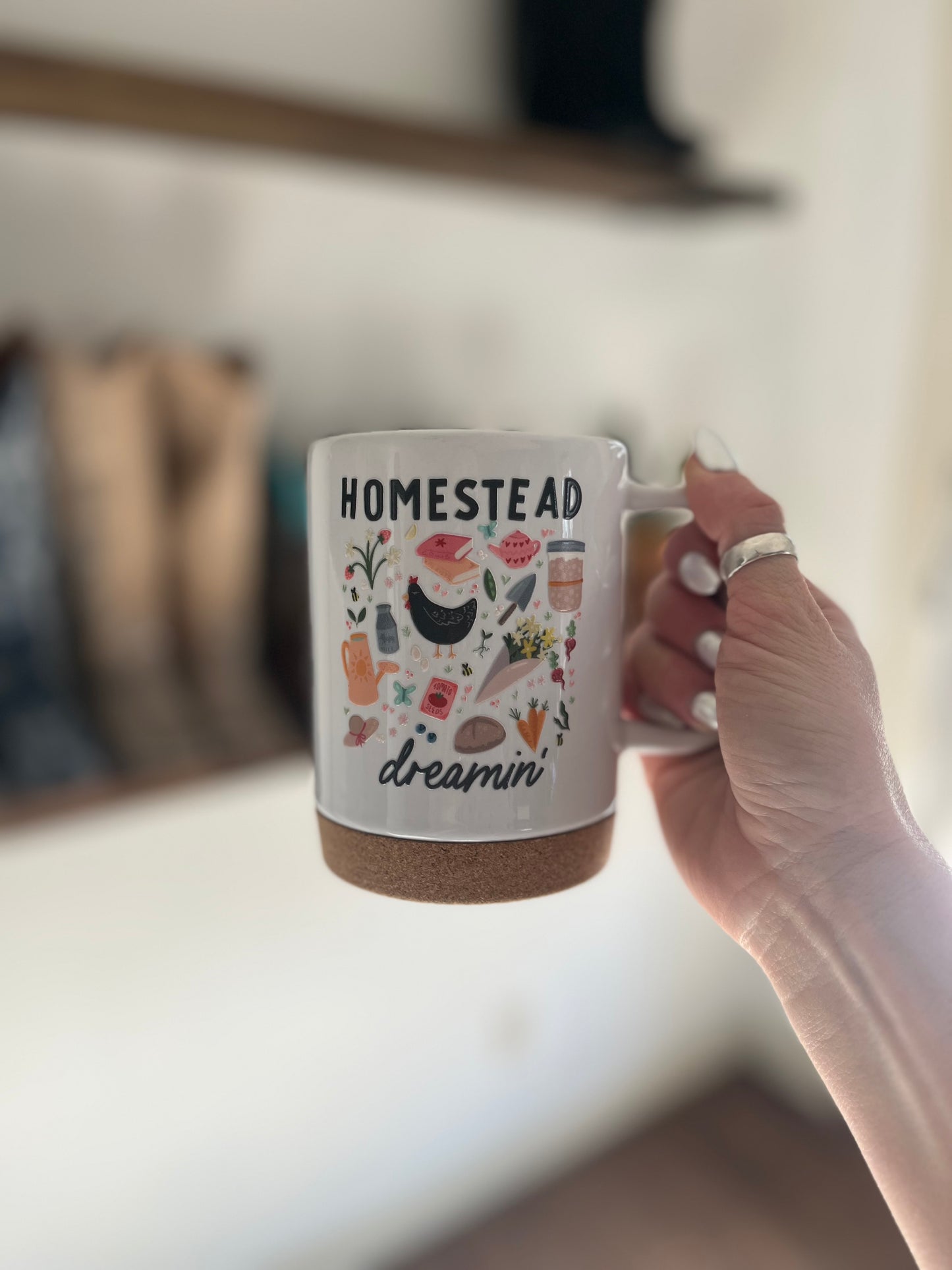 Homestead dreamin ceramic mug
