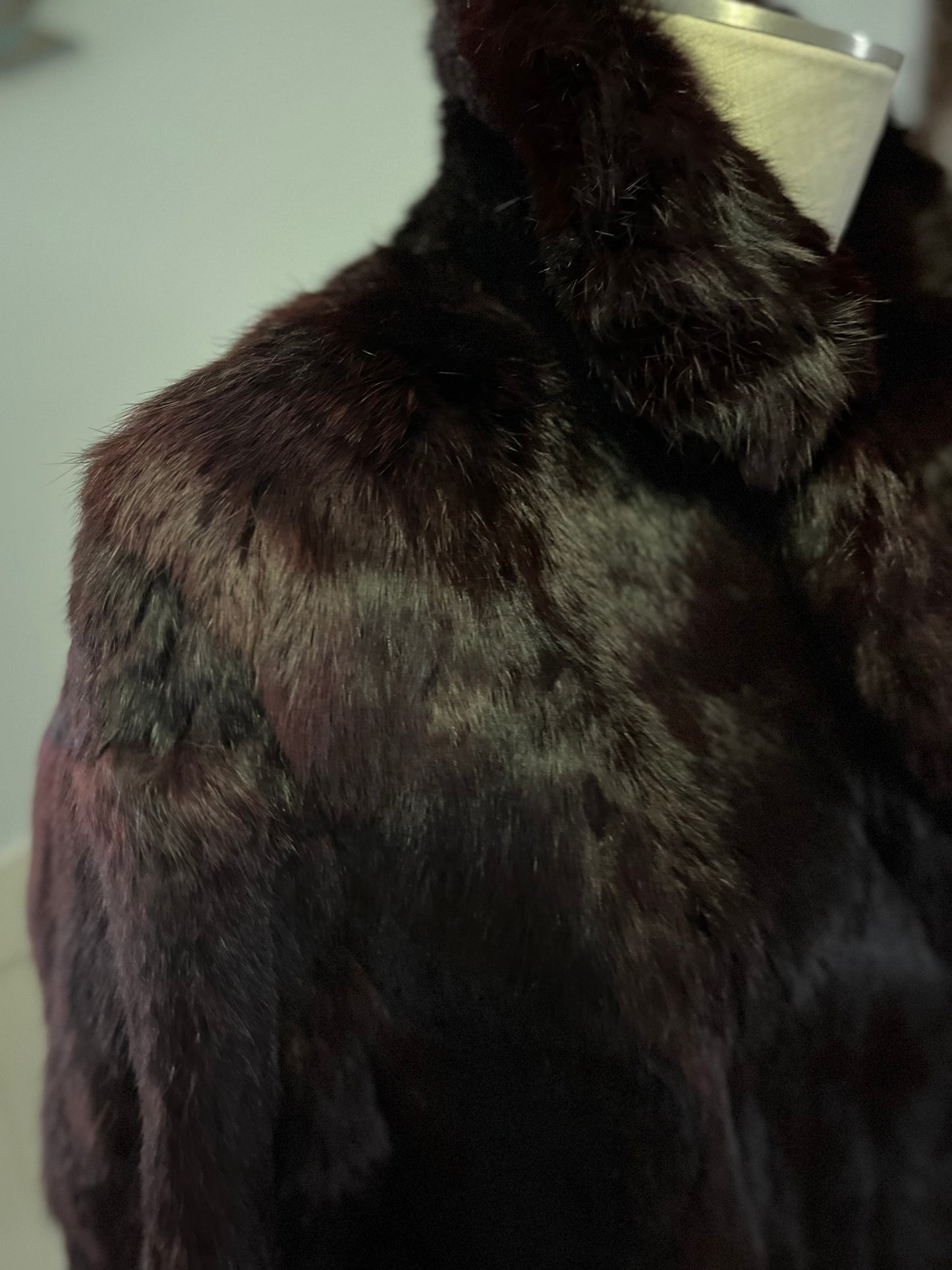 Vintage Rabbit Fur Coat