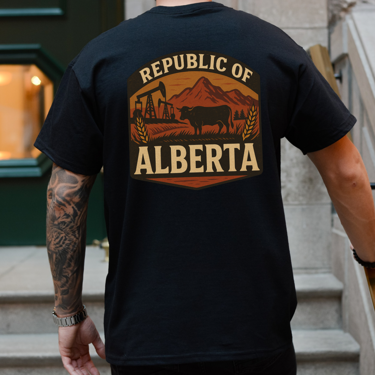 Republic of Alberta unisex TShirt