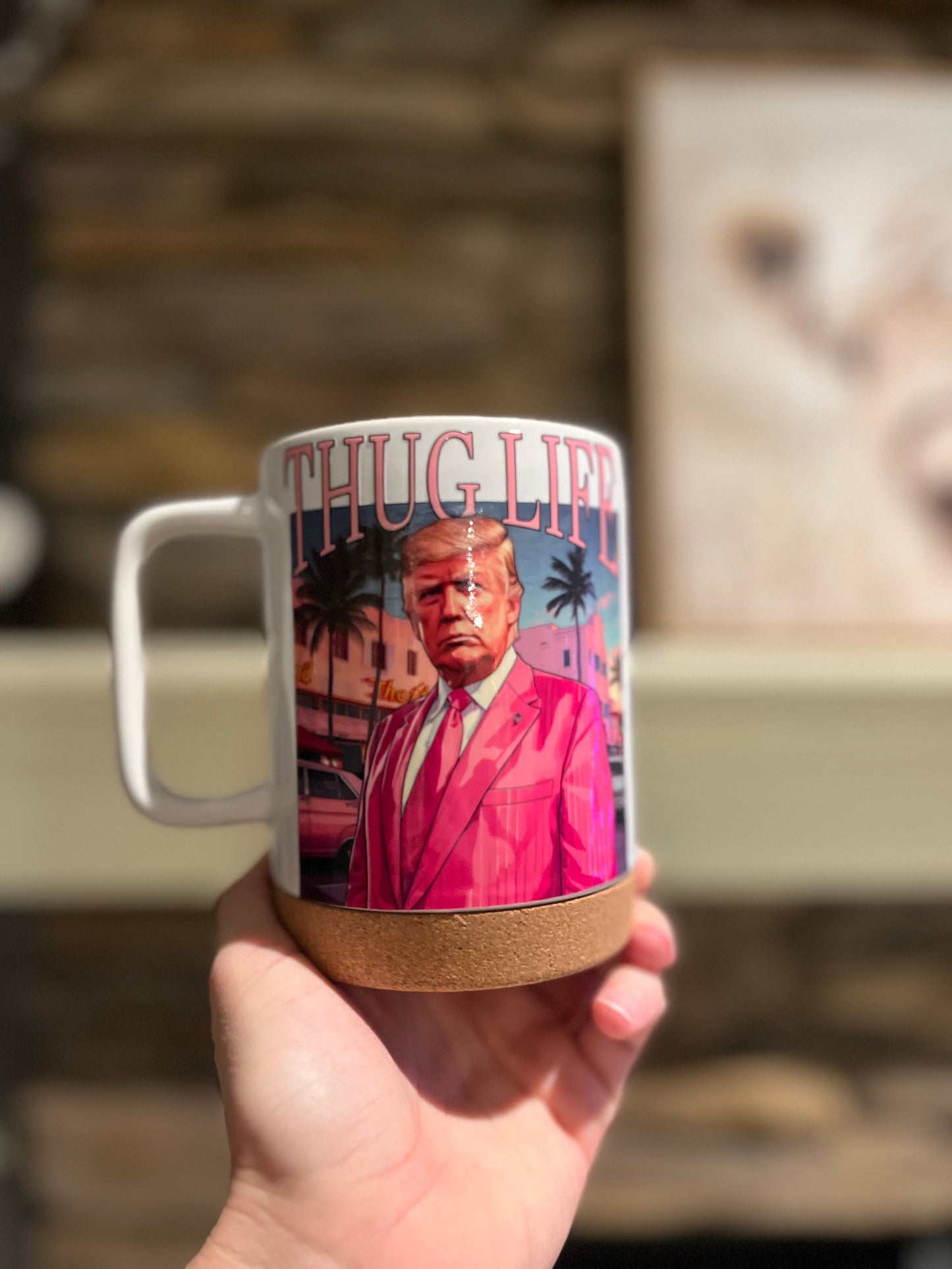 Thug life Trump mug