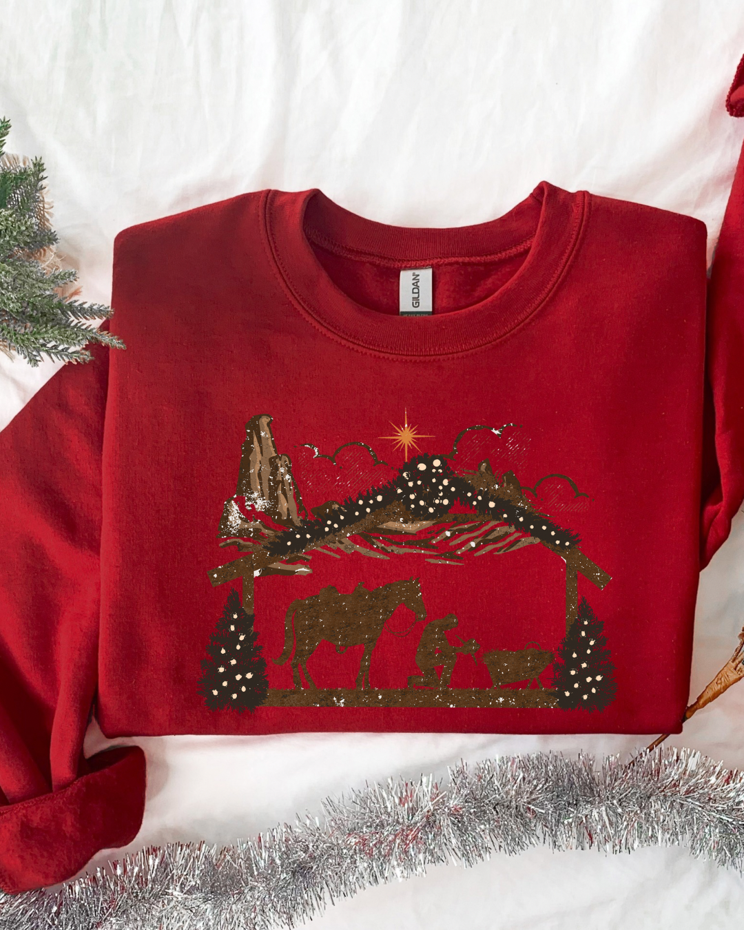 Nativity Westerm Crewneck