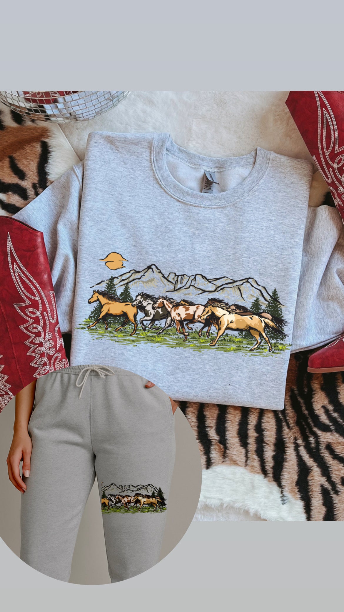Wild West SWEAT SUIT SET