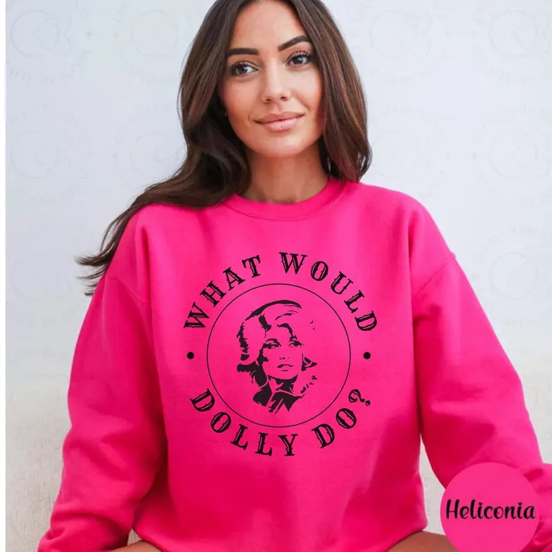 WHAT WOULD DOLLY DO CREWNECK