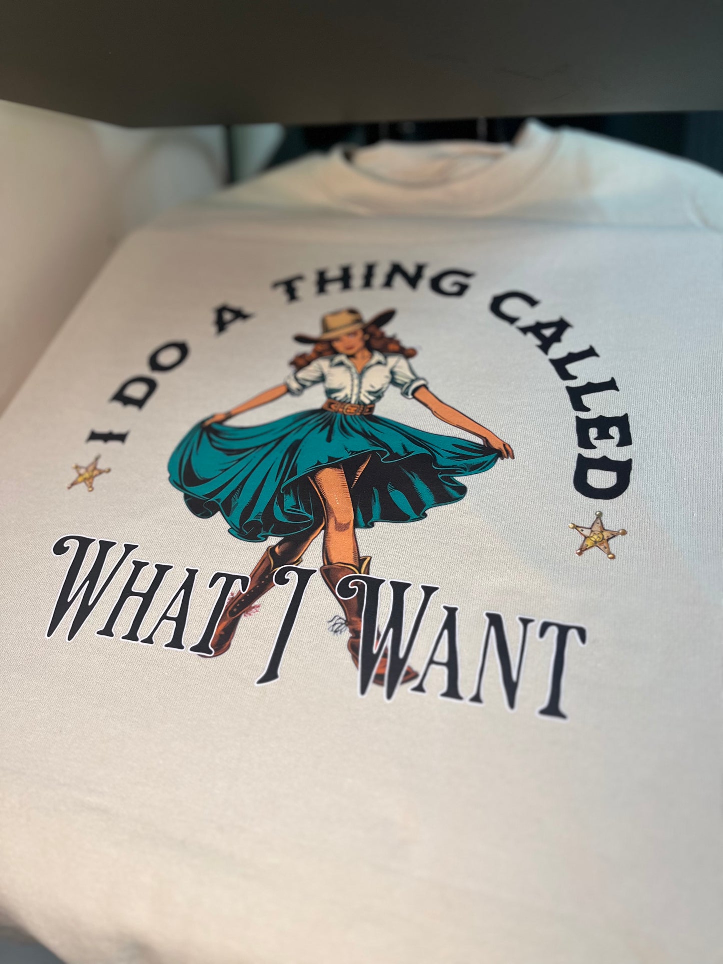 I DO WHAT I WANT PINUP SWEATER