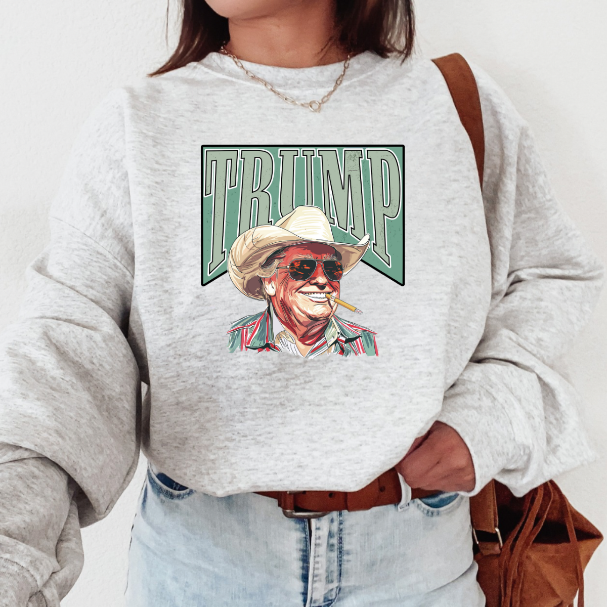 DONALD TRUMP DALLAS CREWNECK