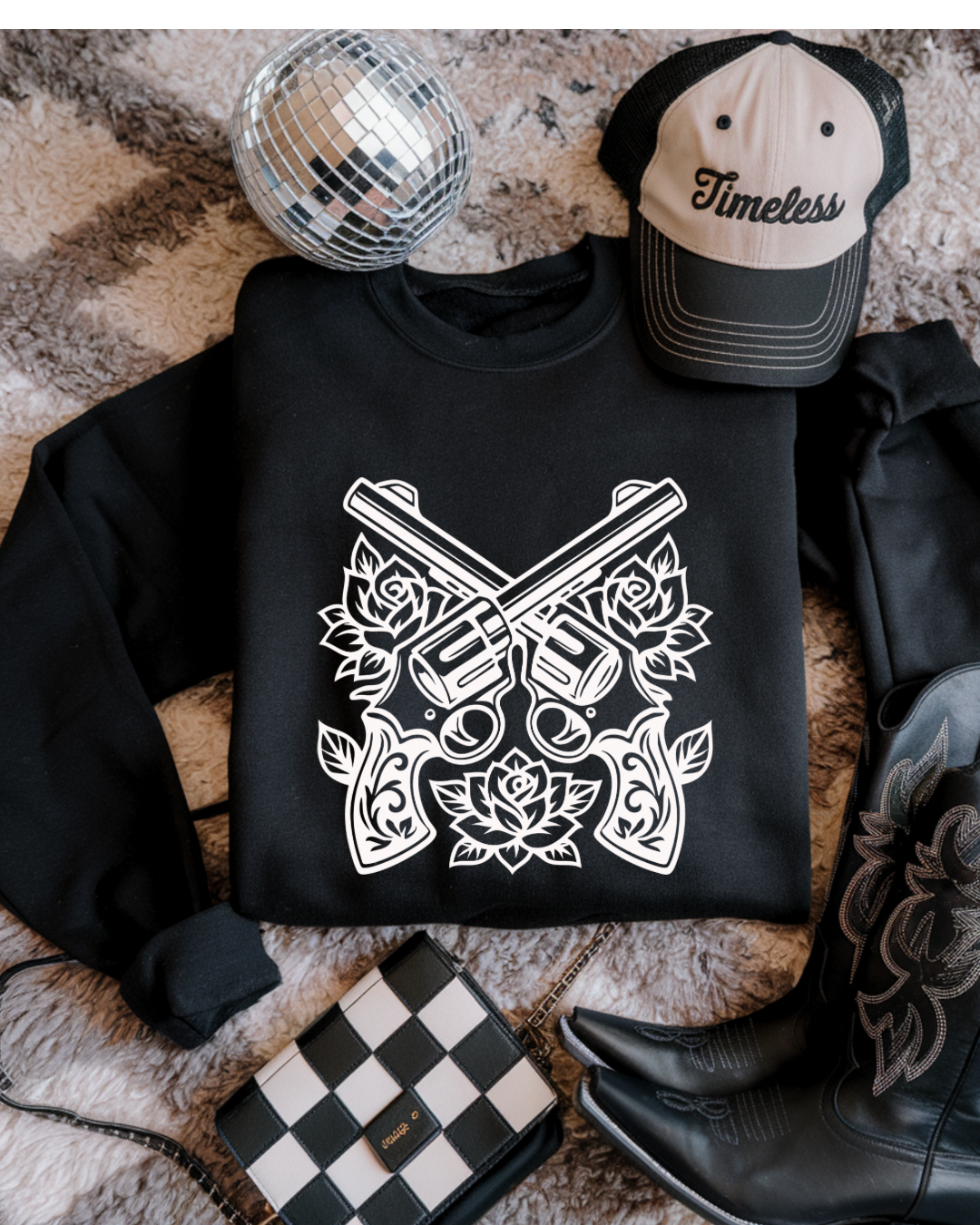 Guns & Roses Crewneck