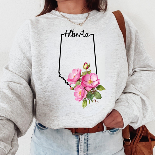 ALBERTA Wildrose unisex sweater