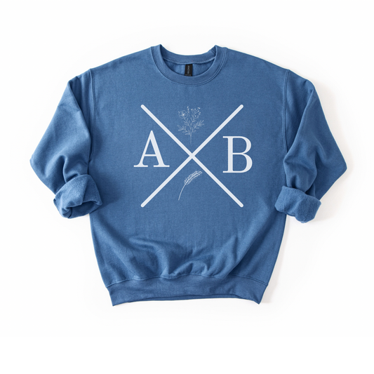 AB stamp unisex sweater
