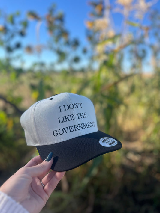 I don’t like the government SnapBack