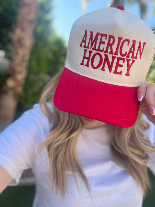 AMERICAN HONEY snap back hat
