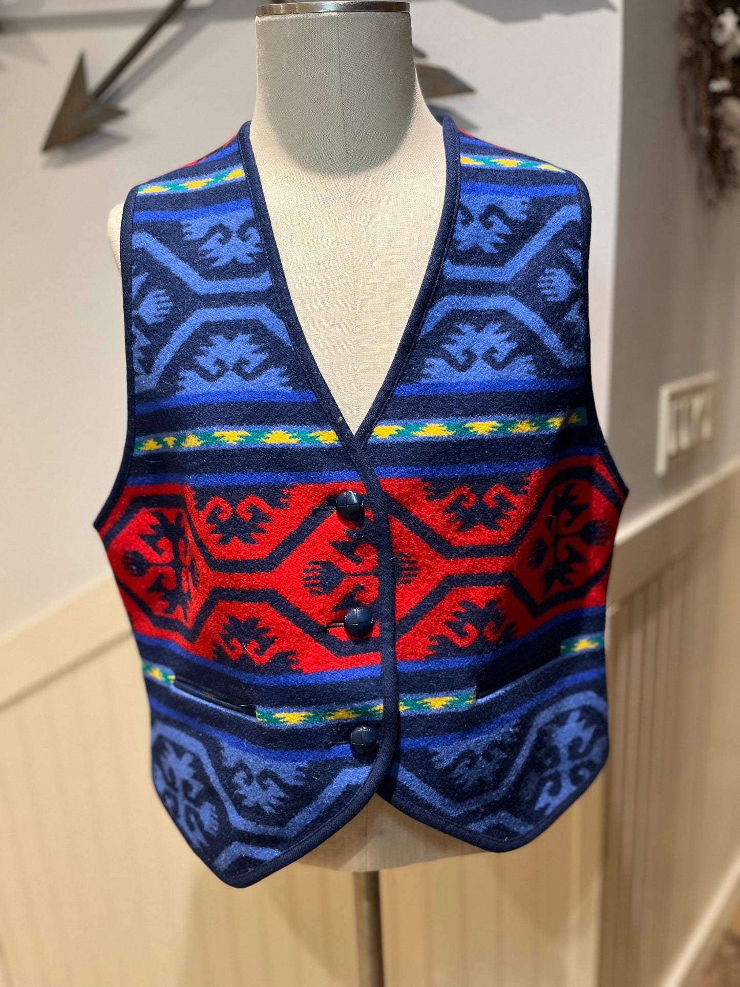 Vintage Pendleton Wool Vest