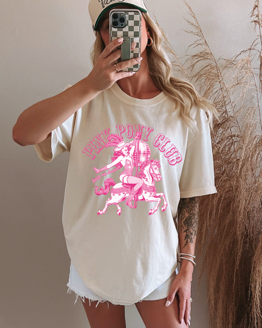 Pink pony club tshirt