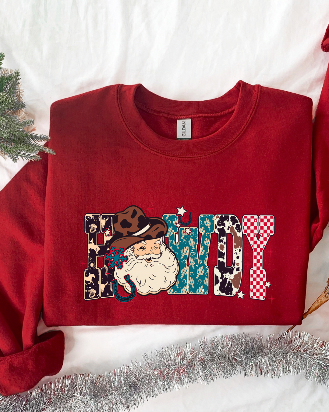 HOWDY Santa Crewneck
