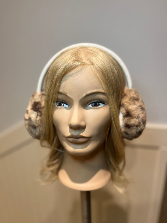 Leopard Faux Fur Ear Muffs