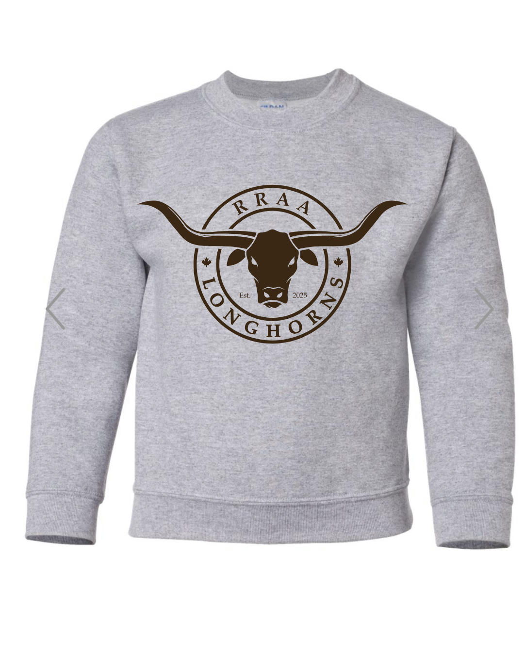 RRAA junior crew neck