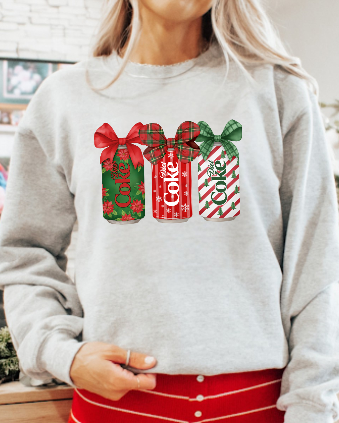 Diet Coke Christmas Crewneck