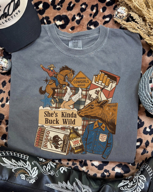 Buck Wild Graphic Tshirt