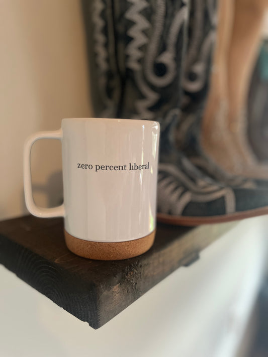 Zero percent liberal mug