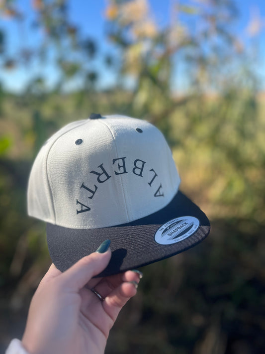 ALBERTA snap back hat