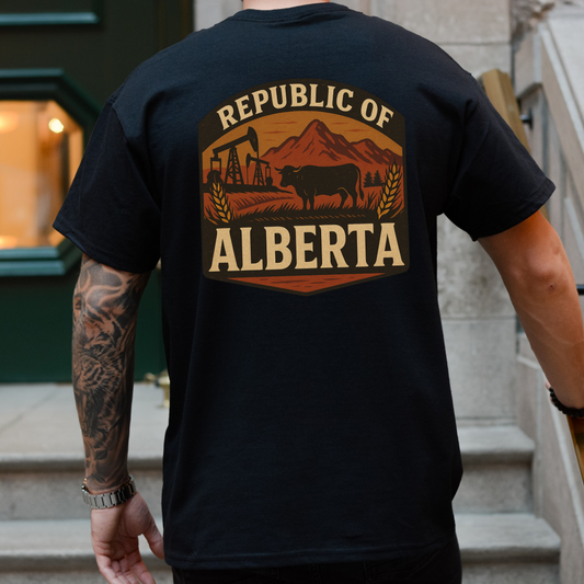 Republic of Alberta unisex TShirt