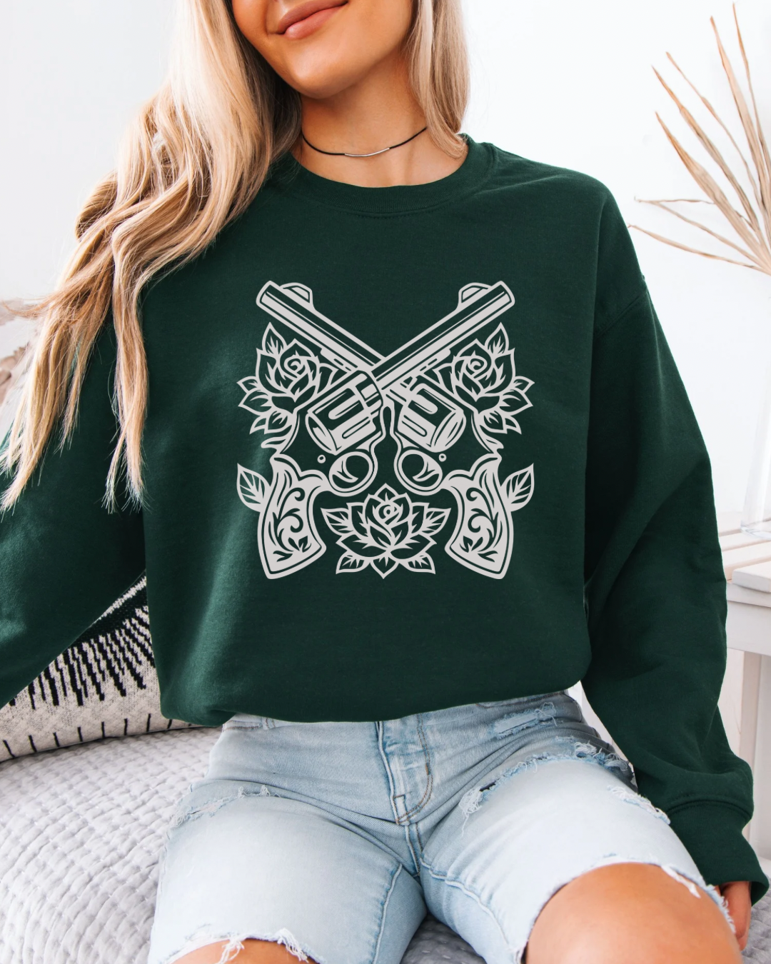 Guns & Roses Crewneck