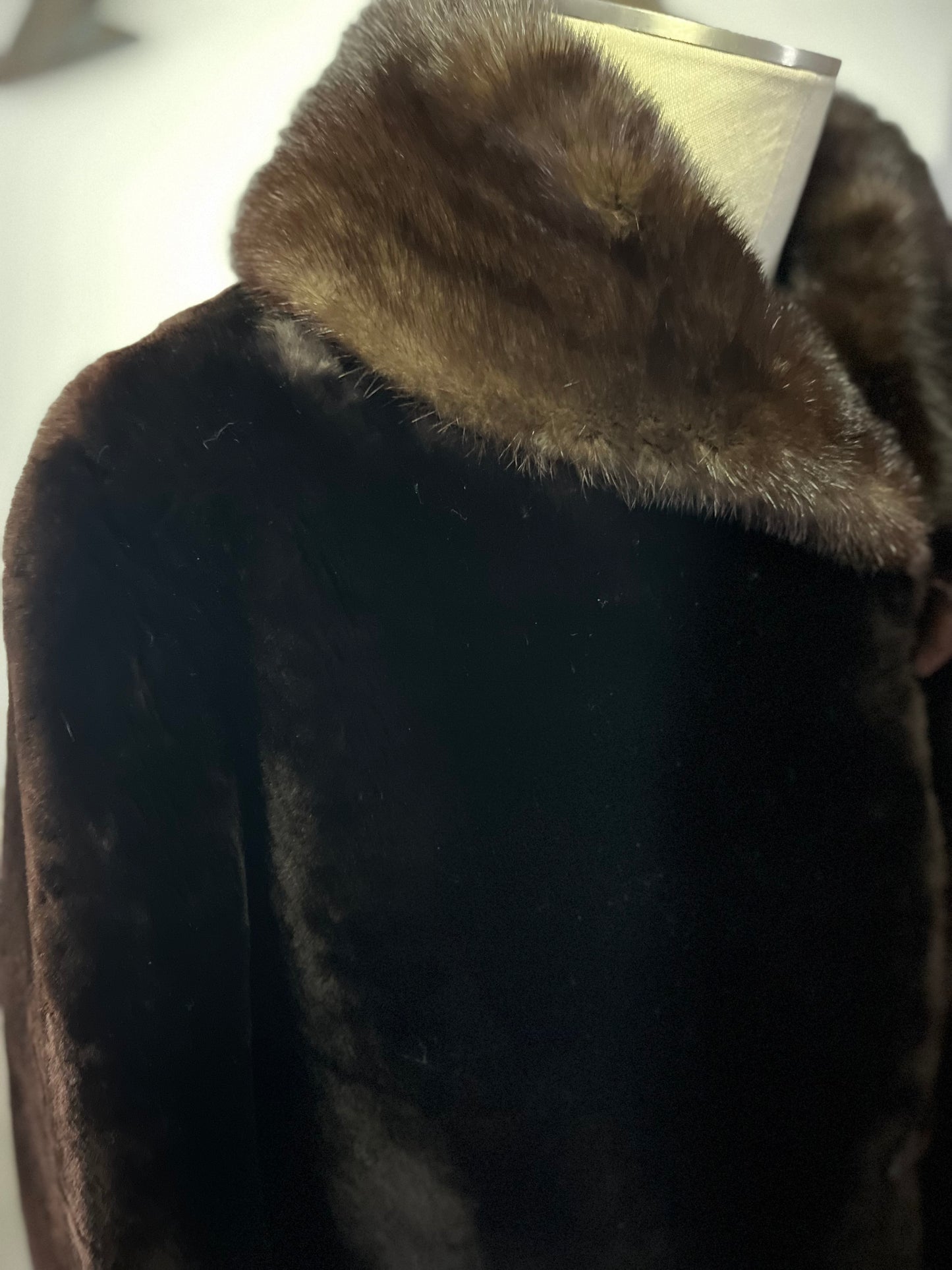 Vintage Beaver Fur coat