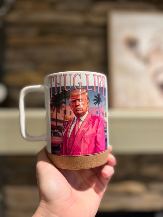 Thug life Trump mug