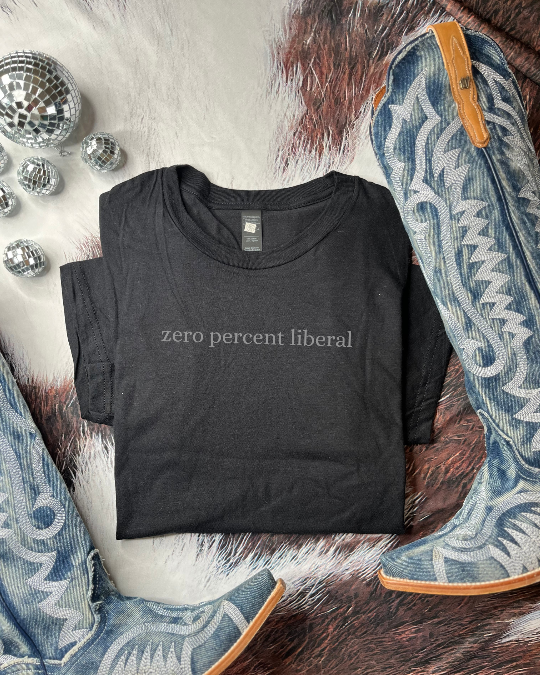 zero percent liberal tshirt