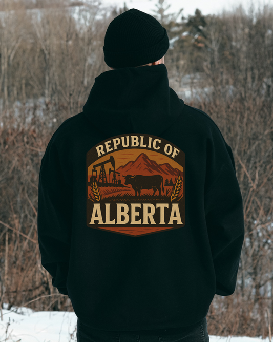 Republic of Alberta unisex hoodie sweater