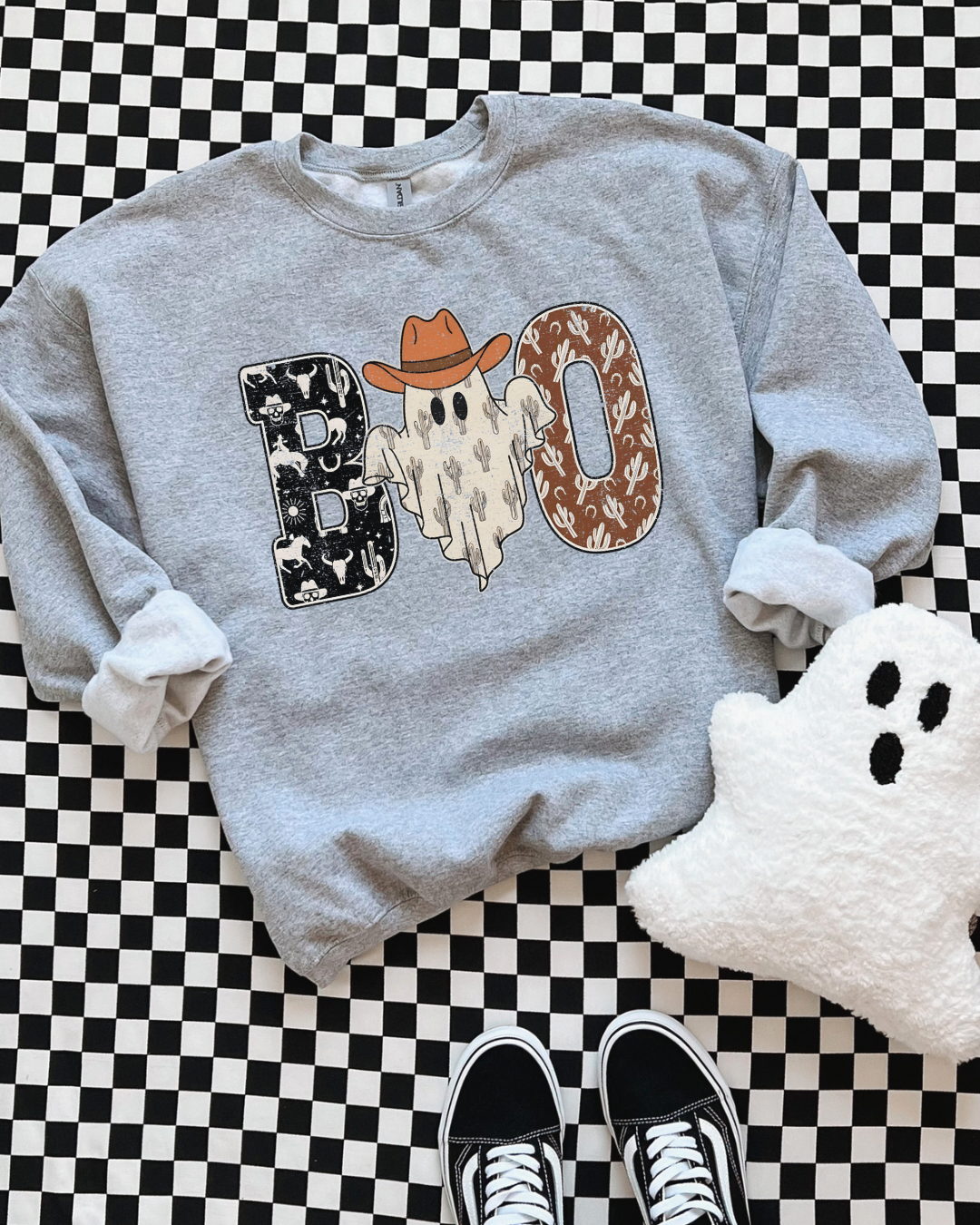 BOO ghost Crewneck