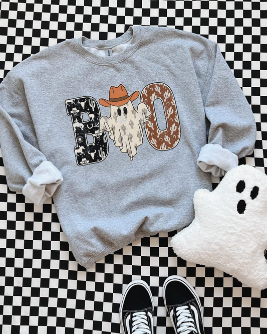 BOO ghost Crewneck