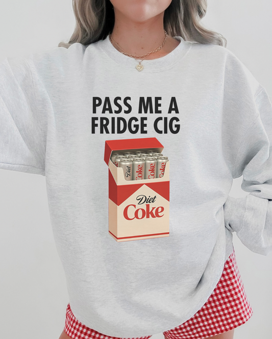 🥤Fridge cig DC crew neck