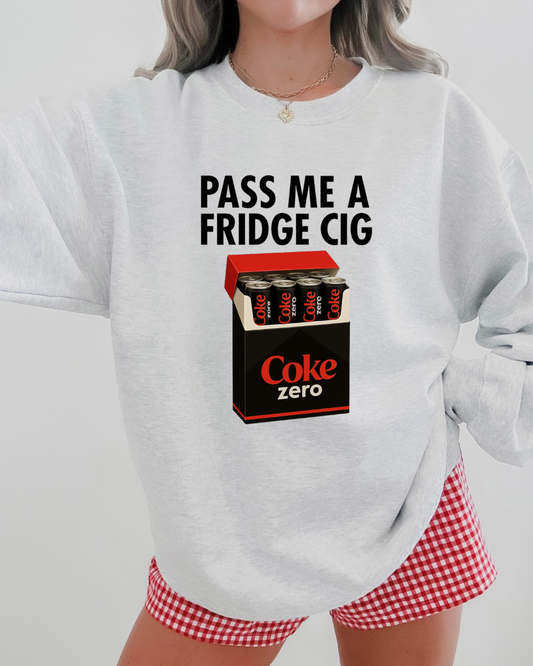 Coke Z fridge cig crewneck