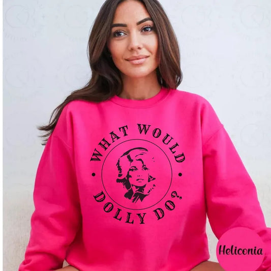 WHAT WOULD DOLLY DO CREWNECK