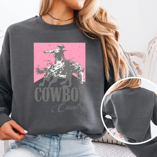 COWBOY COUNTRY CREWNECK