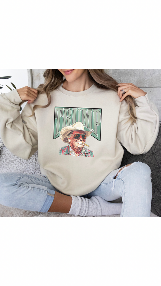 DONALD TRUMP DALLAS CREWNECK